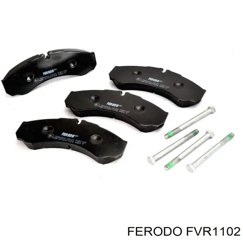 Купити FVR1102 Ferodo Задні колодки