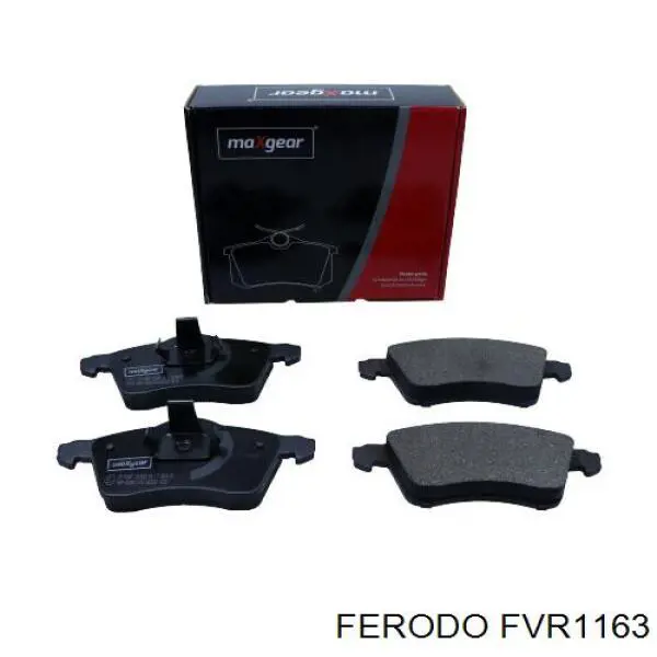 Передні тормозні колодки FVR1163 Ferodo