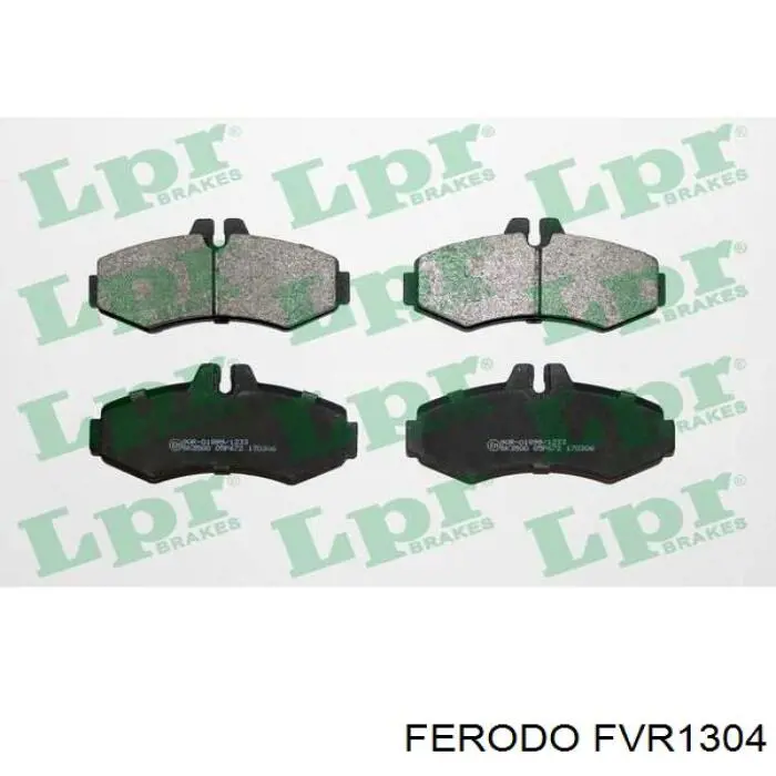 Гальмівні колодки Ferodo FVR1304 ціна, від 24.10 USD