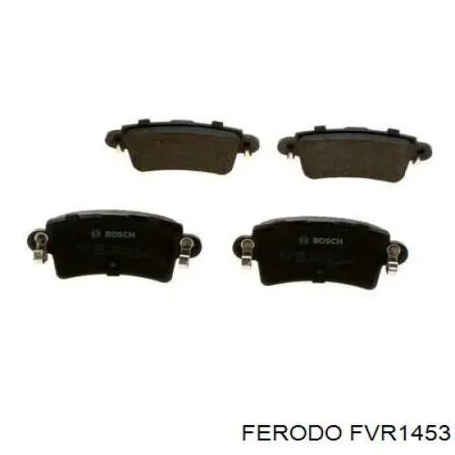 Задні гальмівні колодки Ferodo FVR1453 ціна, від 27.63 USD