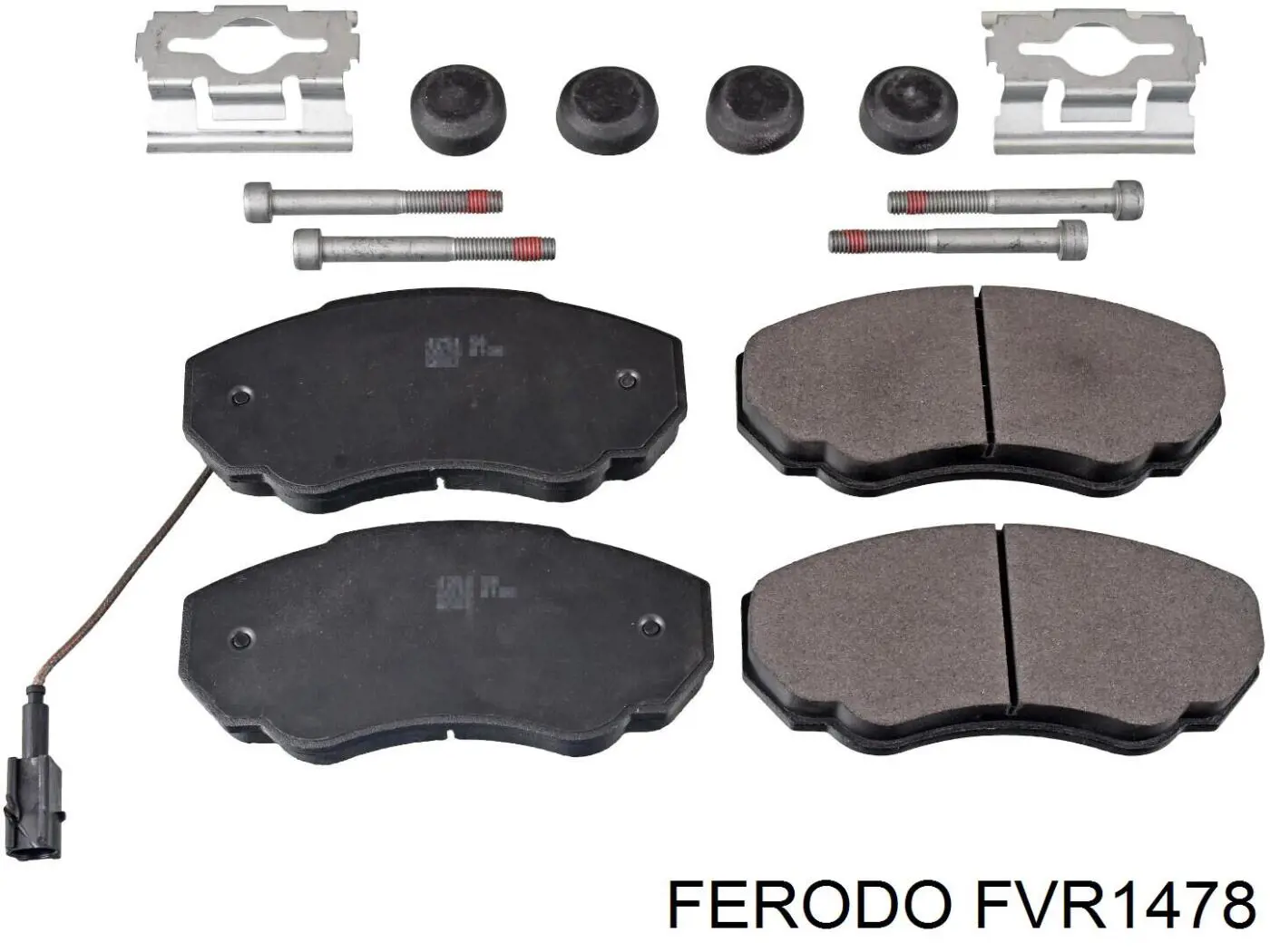 Гальмівні колодки Ferodo FVR1478 ціна, від 22.02 USD