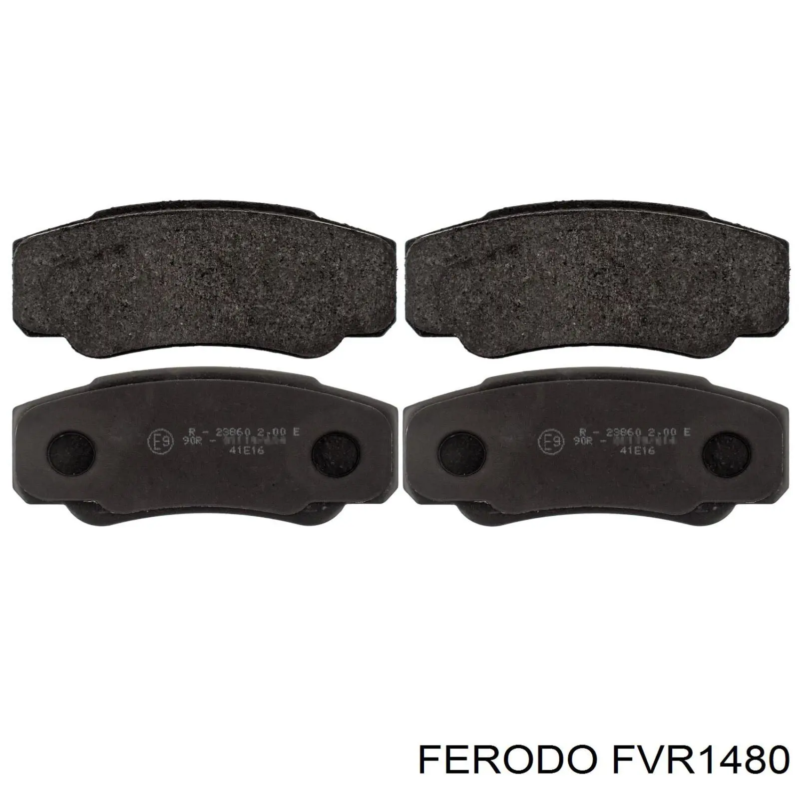Купити FVR1480 Ferodo Задні колодки
