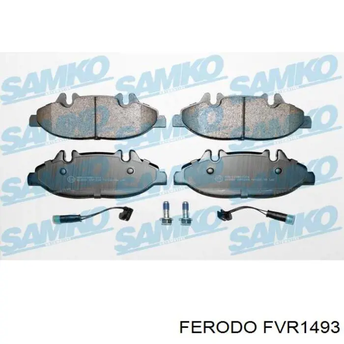 FVR1493 Ferodo Передні гальмівні колодки