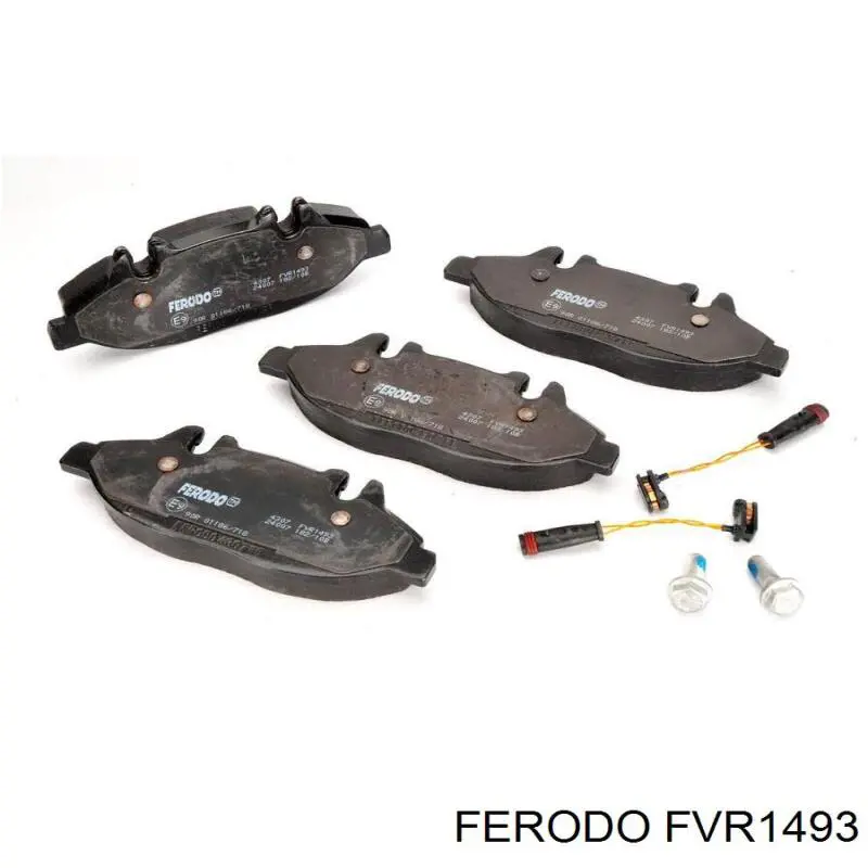 Гальмівні колодки Ferodo FVR1493 ціна, від 37.51 USD