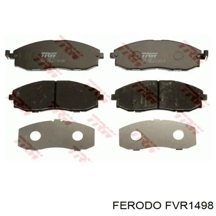 Гальмівні колодки Ferodo FVR1498 ціна, від 21.61 USD