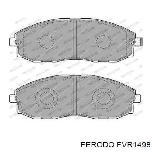 Купити FVR1498 Ferodo Колодки гальмівні передні, дискові