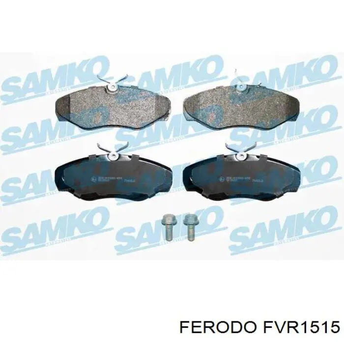 Гальмівні колодки Ferodo FVR1515 ціна, від 31.53 USD