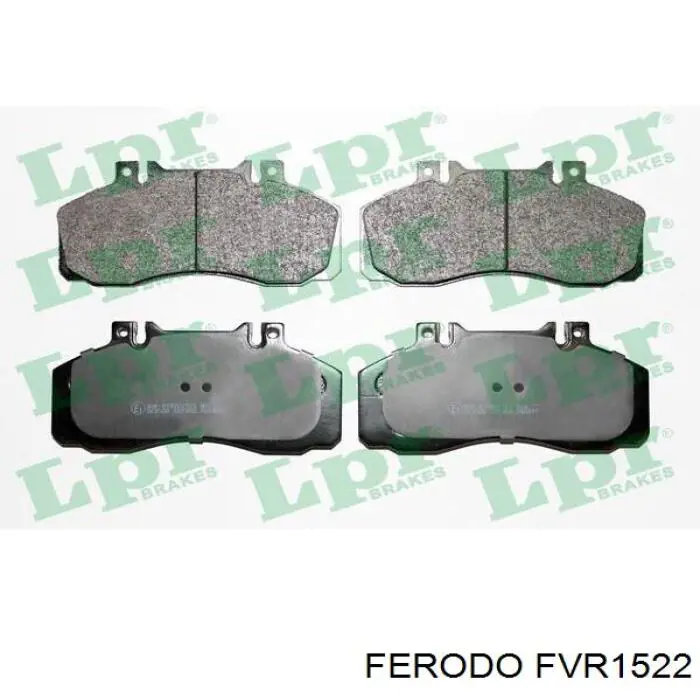 Купити FVR1522 Ferodo Задні колодки
