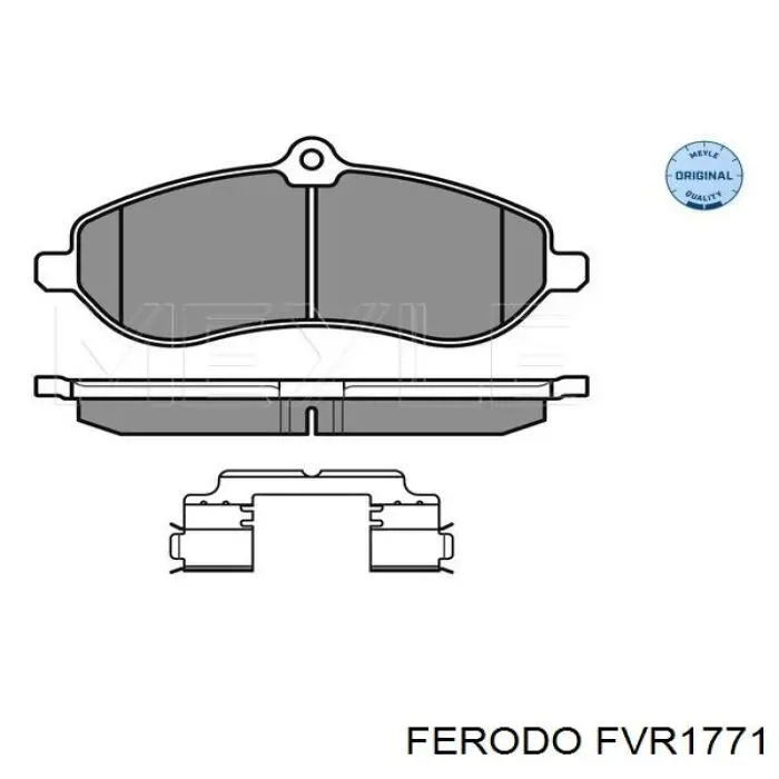 Гальмівні колодки Ferodo FVR1771 ціна, від 35.96 USD