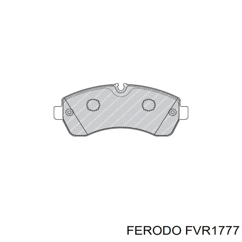 Купити FVR1777 Ferodo Колодки гальмівні передні, дискові