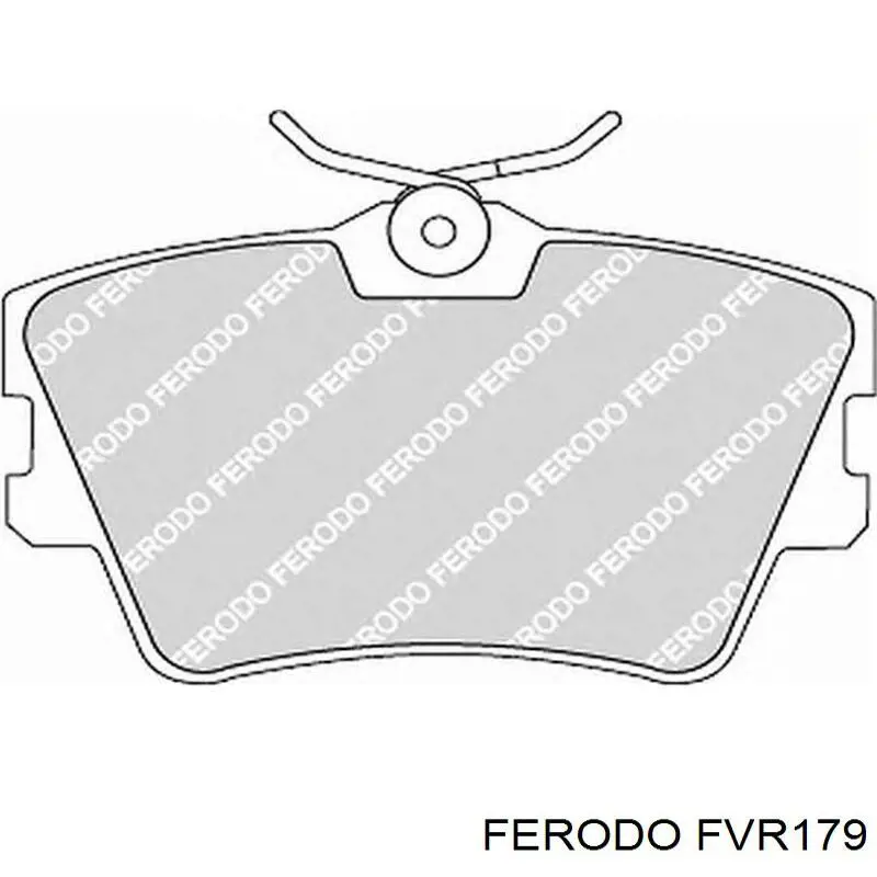 Передні тормозні колодки FVR179 Ferodo