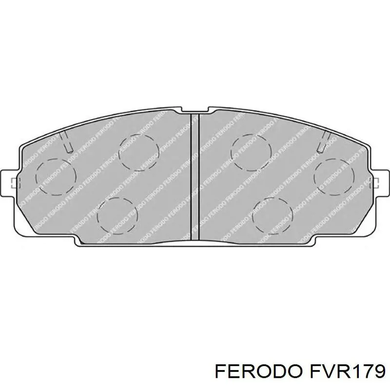 Купити FVR179 Ferodo Колодки гальмівні передні, дискові