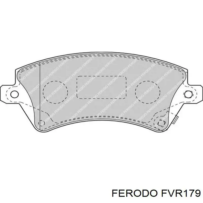 Гальмівні колодки Ferodo FVR179 ціна, від 18.14 USD