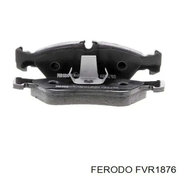 FVR1876 Ferodo колодки гальмові задні, дискові