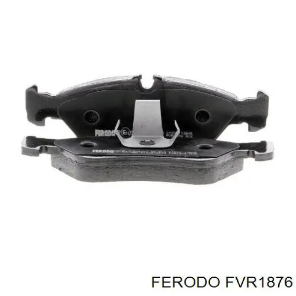 Задні гальмівні колодки Ferodo FVR1876 ціна, від 32.25 USD