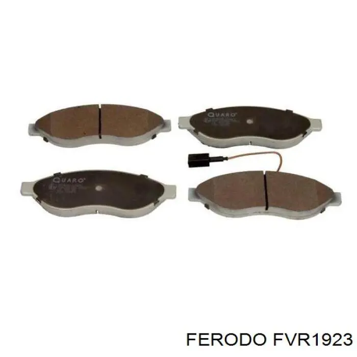 Передні тормозні колодки FVR1923 Ferodo