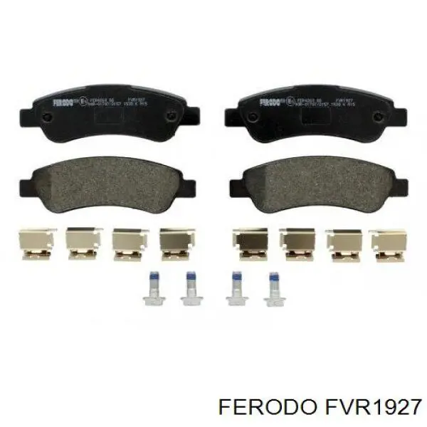 Задні гальмівні колодки Ferodo FVR1927 ціна, від 21.56 USD