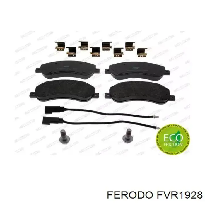 Гальмівні колодки Ferodo FVR1928 ціна, від 36.55 USD