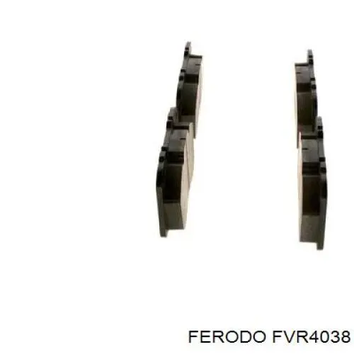 Гальмівні колодки Ferodo FVR4038 ціна, від 38.80 USD