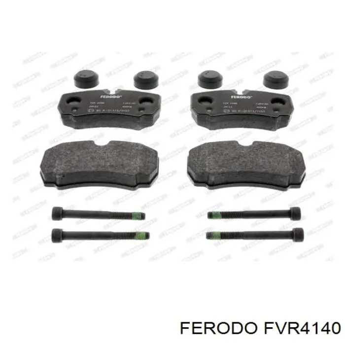 FVR4140 Ferodo колодки гальмові задні, дискові