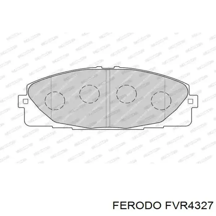 Купити FVR4327 Ferodo Колодки гальмівні передні, дискові