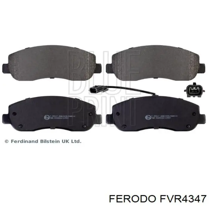Гальмівні колодки Ferodo FVR4347 ціна, від 35.23 USD