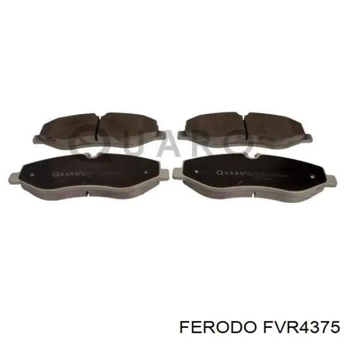 Передні тормозні колодки FVR4375 Ferodo