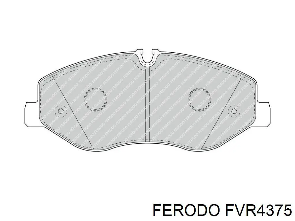 Гальмівні колодки Ferodo FVR4375 ціна, від 41.54 USD