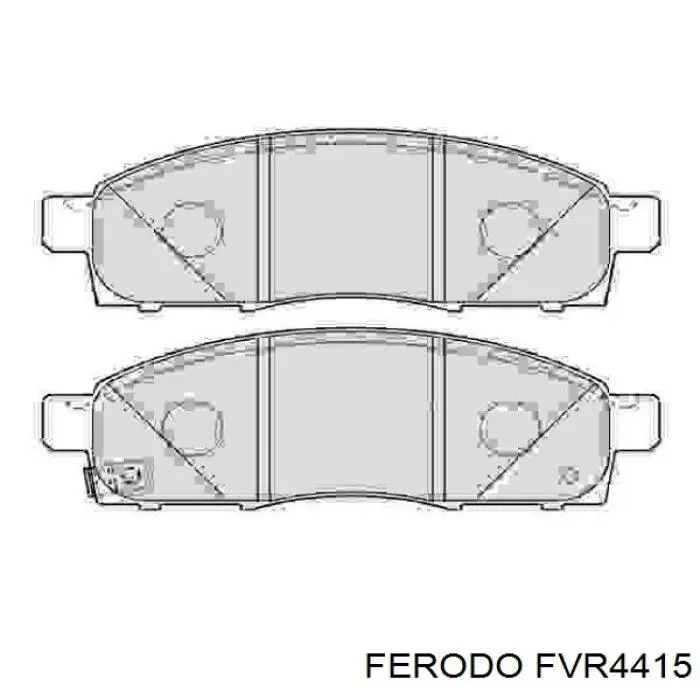 Гальмівні колодки Ferodo FVR4415 ціна, від 38.91 USD