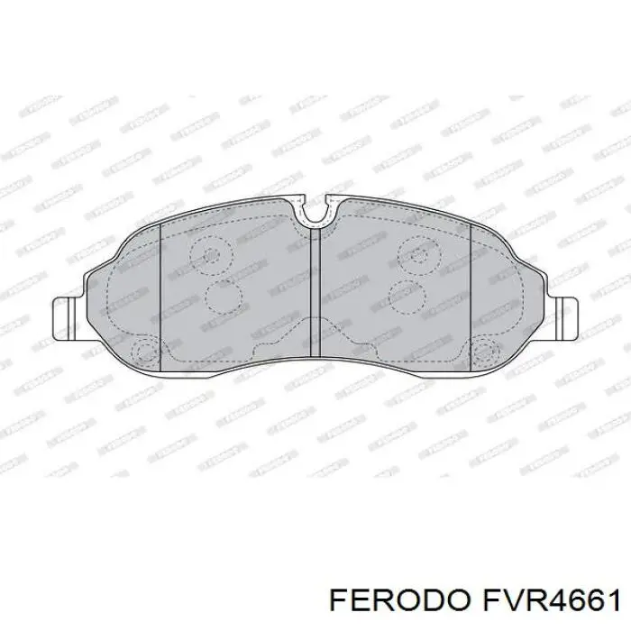 FVR4661 Ferodo Передні гальмівні колодки