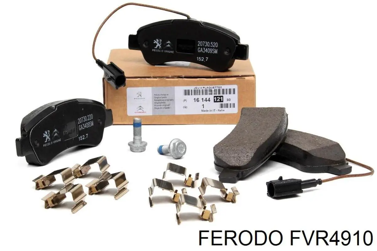 Купити FVR4910 Ferodo Задні колодки