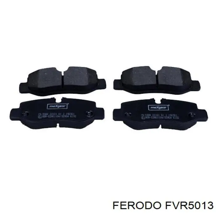 FVR5013 Ferodo Колодки гальмівні задні, дискові