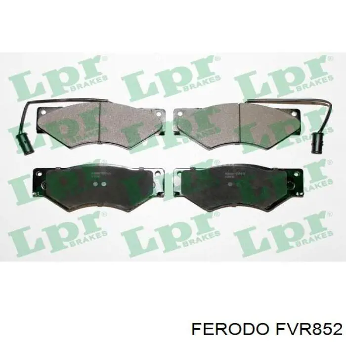 Купити FVR852 Ferodo Колодки гальмівні передні, дискові