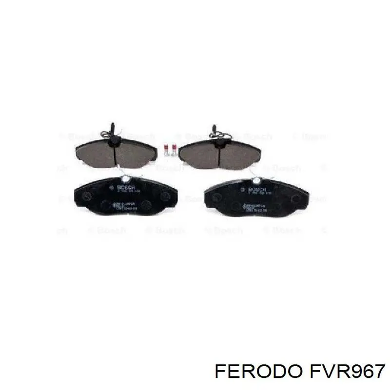 FVR967 Ferodo Передні гальмівні колодки