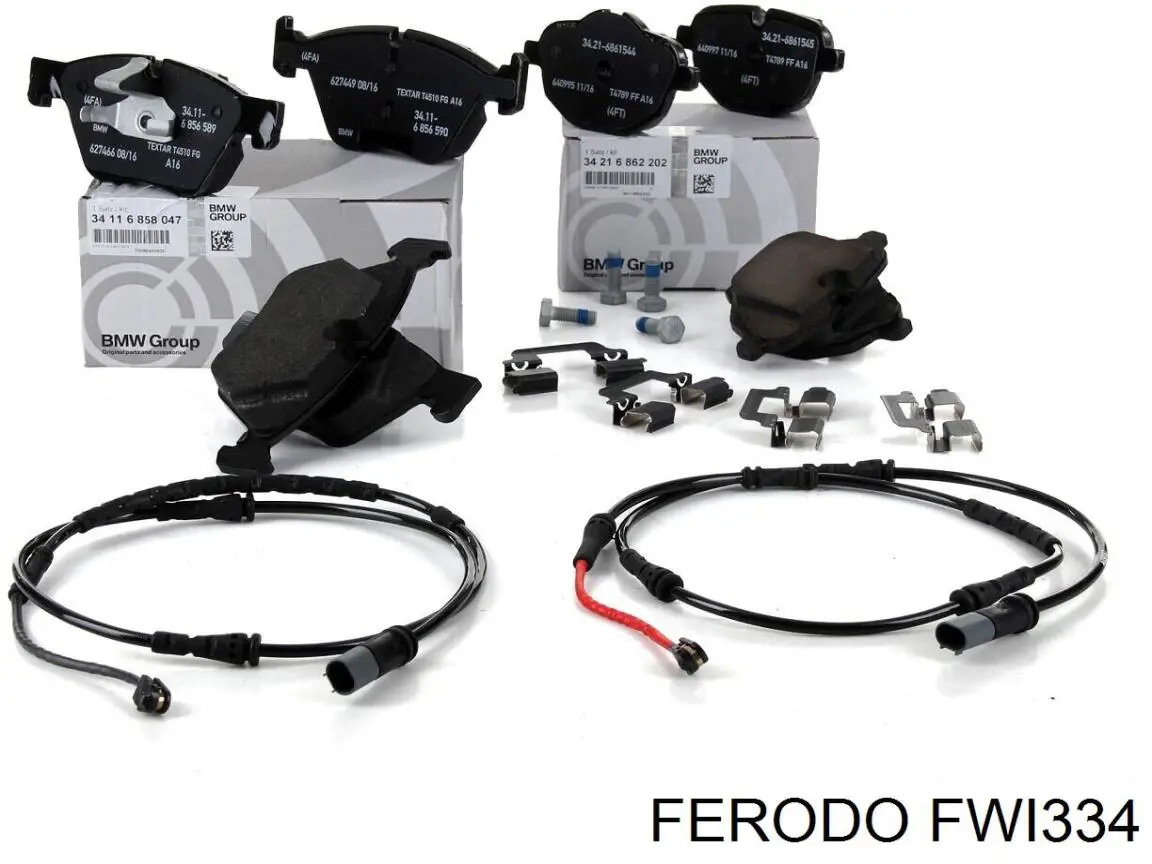 Сигналізатор знос гальмівних колодок Ferodo FWI334 ціна, від 8.75 USD