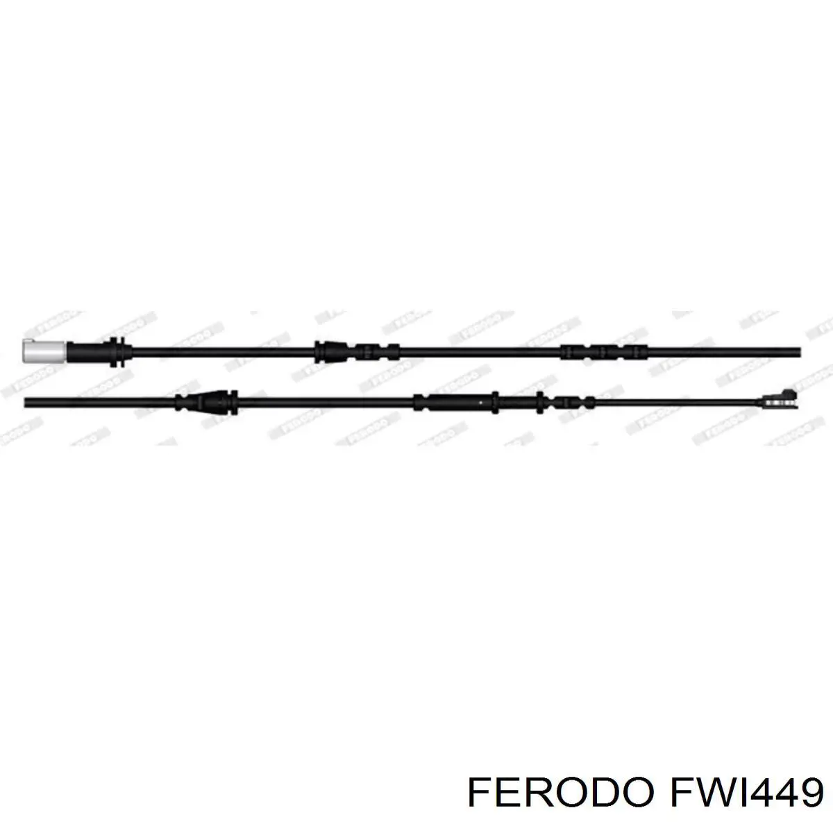 Купити FWI449 Ferodo Датчик зносу гальмівних колодок, задній