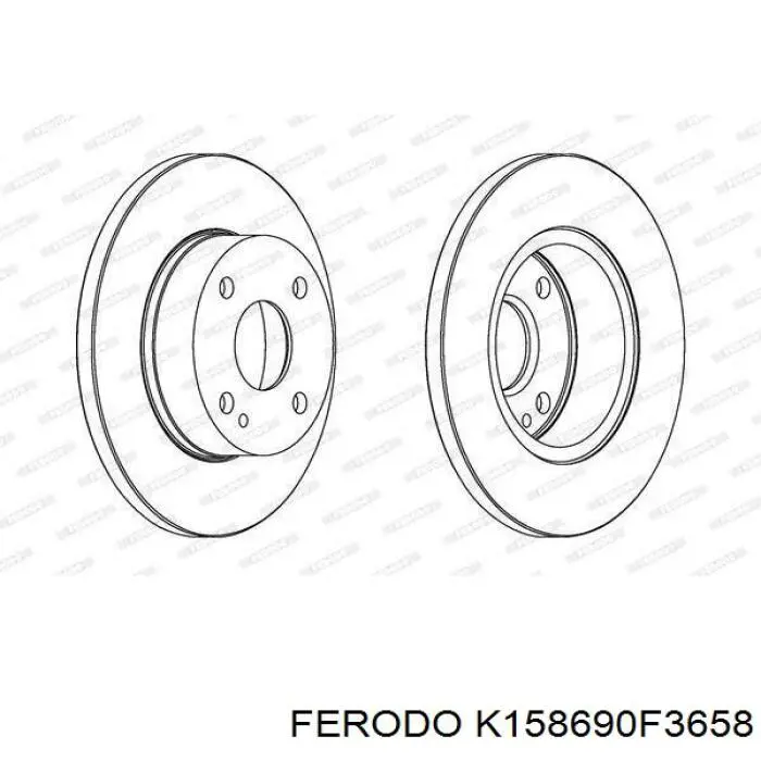 Купити A3604230810 Mercedes Накладка гальмівна передня (TRUCK)