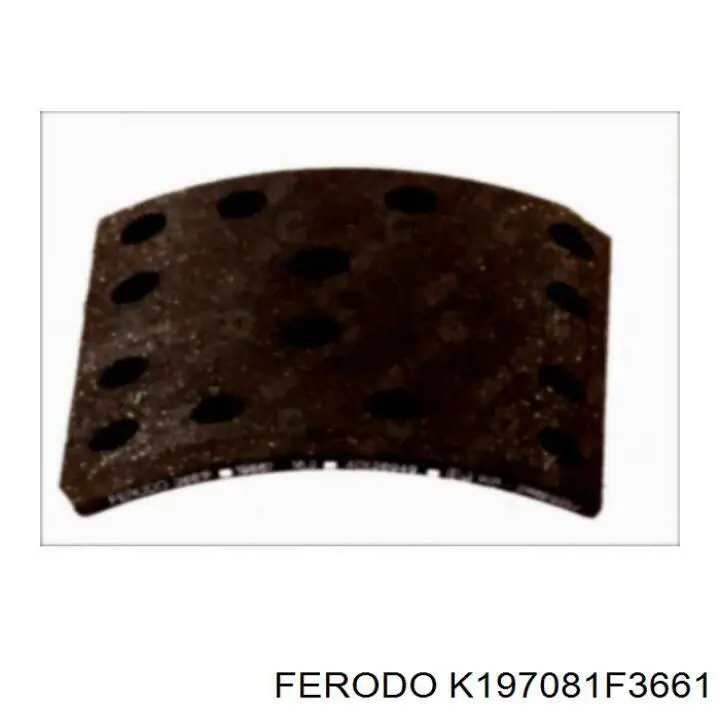 81502216071 MAN Накладка гальмівна передня (TRUCK)