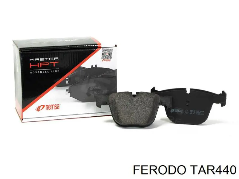 TAR440 Ferodo колодки гальмівні передні, дискові