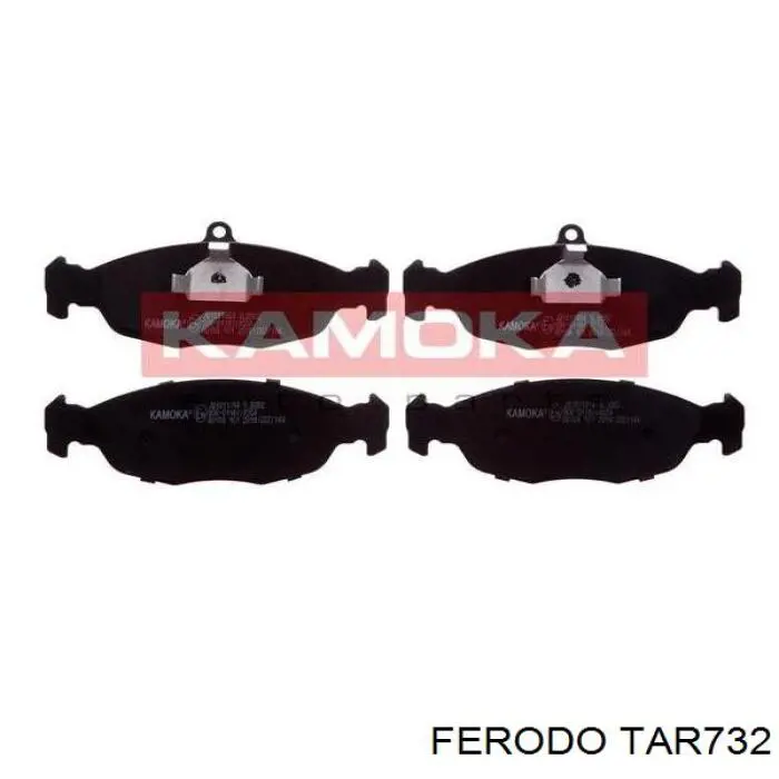 TAR732 Ferodo Передні гальмівні колодки