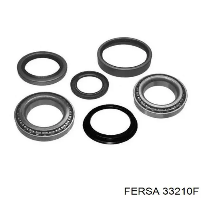 Комплект підшипник маточини передньої Timken 33210 ціна, від 29.96 USD