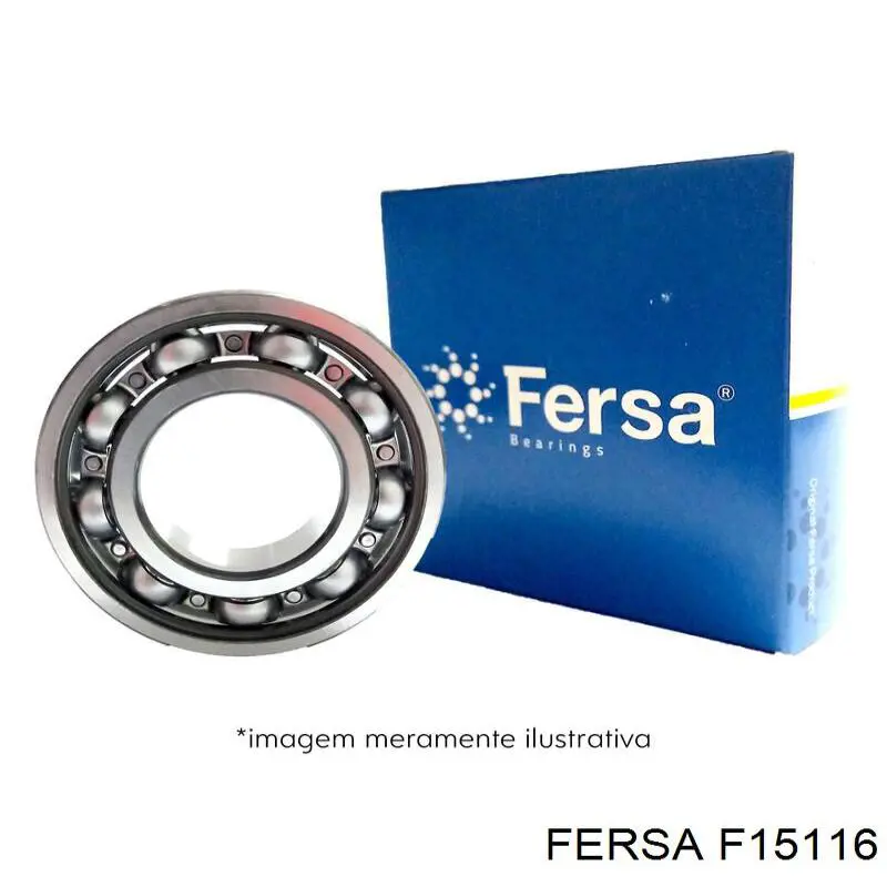 F15116 Fersa підшипник кпп