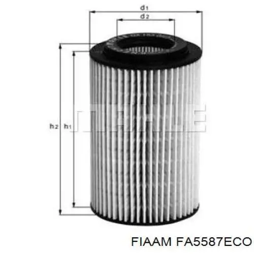 FA5587ECO Coopers FIAAM фільтр масляний