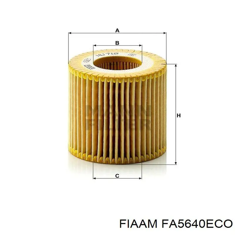 FA5640ECO Coopers FIAAM фільтр масляний