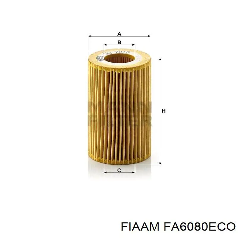 FA6080ECO Coopers FIAAM фільтр масляний