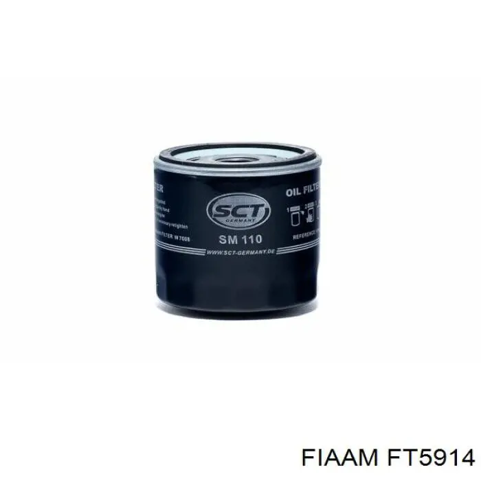 FT5914 Coopers FIAAM фільтр масляний