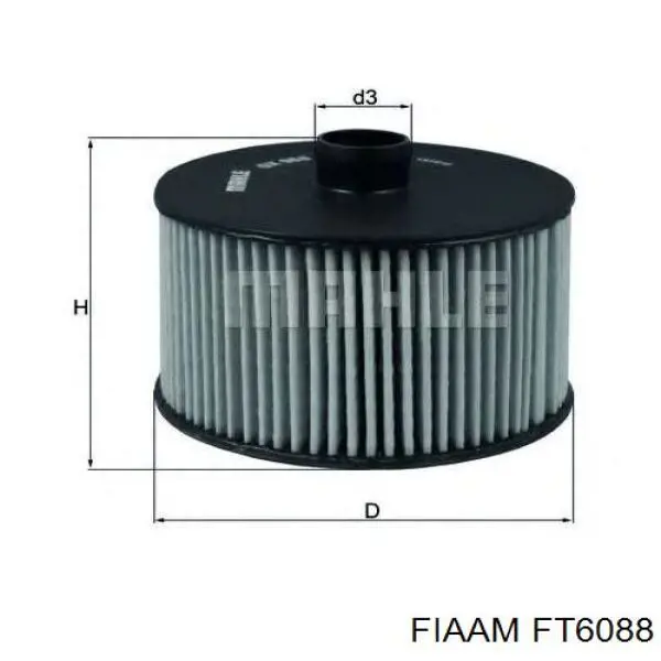 FT6088 Coopers FIAAM фільтр масляний