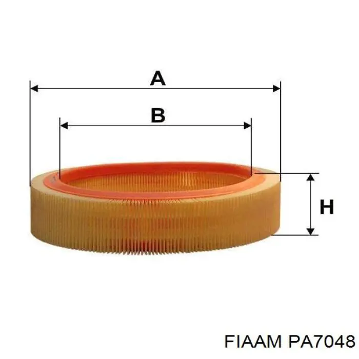 PA7048 Coopers FIAAM фільтр повітряний