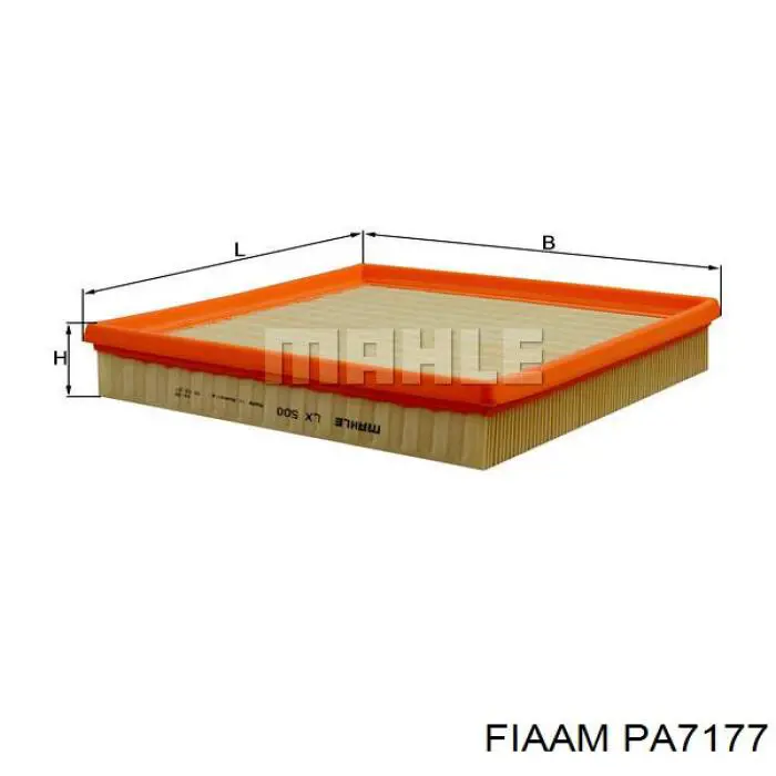 PA7177 Coopers FIAAM фільтр повітряний
