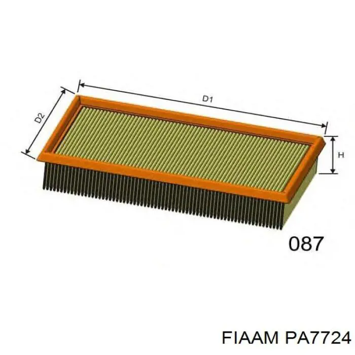 PA7724 Coopers FIAAM фільтр повітряний